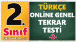 2. Sınıf Türkçe Genel Tekrar Testi -2-