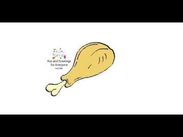 Hur man ritar ett kycklinglår